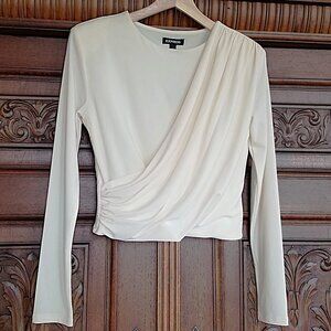 NWT Grecian Drape Blouse